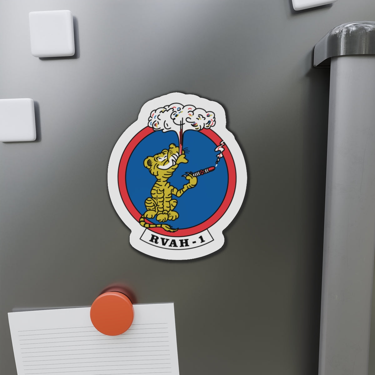 RVAH 1 (U.S. Navy) Die-Cut Magnet-The Sticker Space