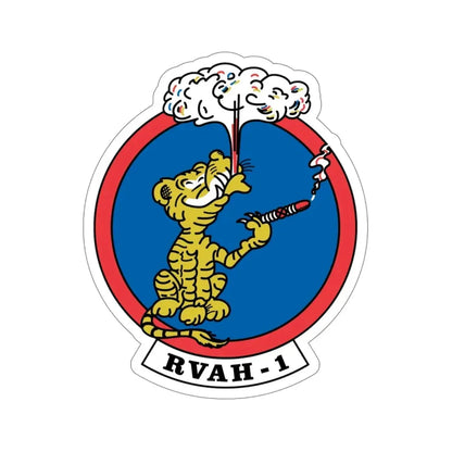 RVAH 1 (U.S. Navy) STICKER Vinyl Die-Cut Decal 4 Inch - The Sticker Space