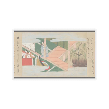 Ryūjo (Tatsujo) - Illustrated Handscrolls of The Tale of Genji - 1594 v53 - STICKER Vinyl Kiss-Cut Decal