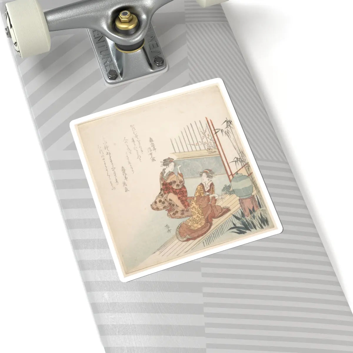 SKU:TSS-STICK-RYRSHN-6X6-44 Sizes:6" × 6" Types:White