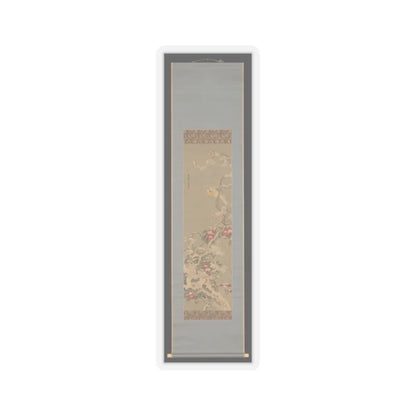 Sō Shiseki - Bird among Camellias in Snow - mid-18th century v2 - STICKER Vinyl Kiss-Cut Decal