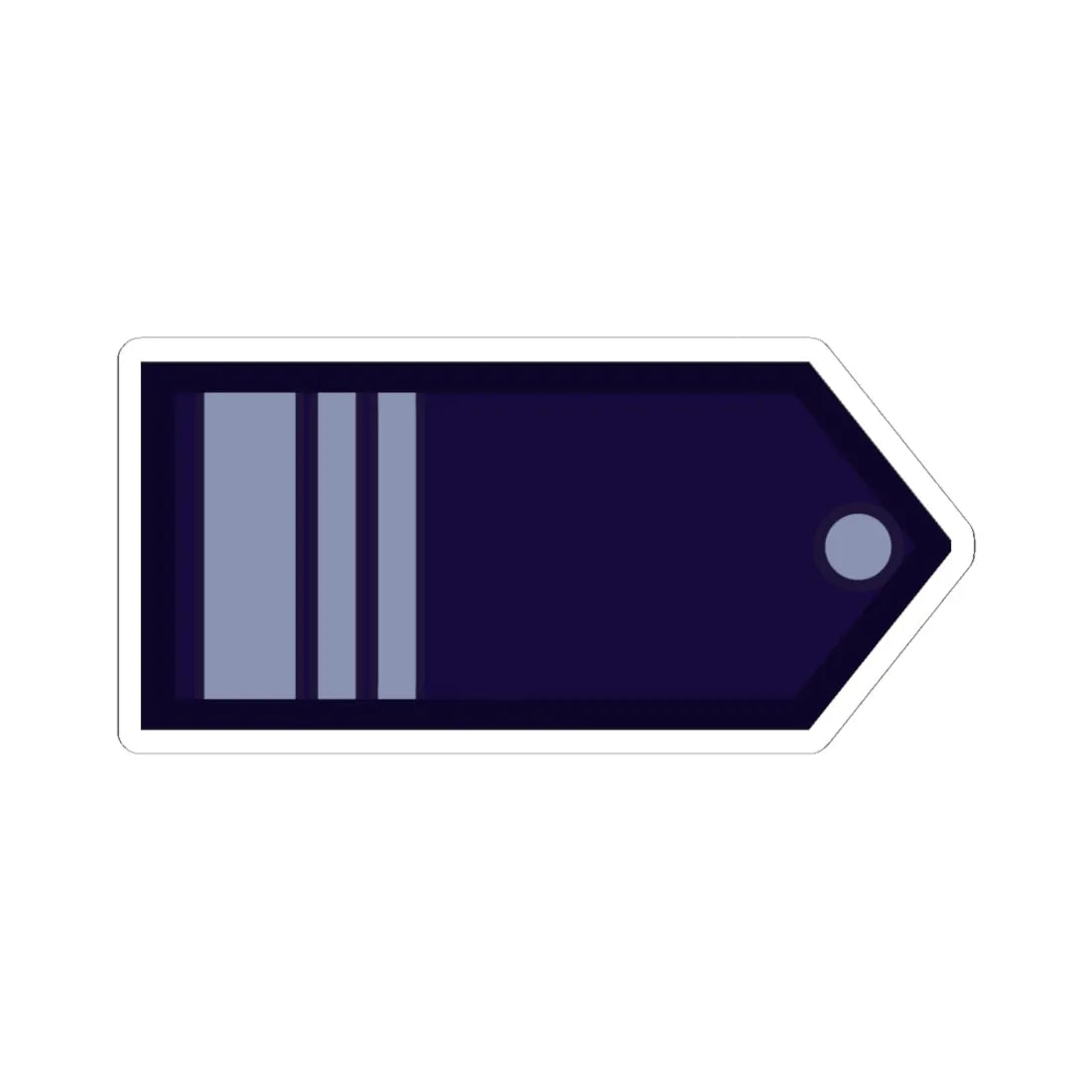 SA FAA (Argentina) (Military Rank) STICKER Vinyl Kiss-Cut Decal 6 Inch White - The Sticker Space