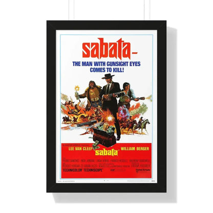 SABATA 1969 - Framed Movie Poster - The Sticker Space
