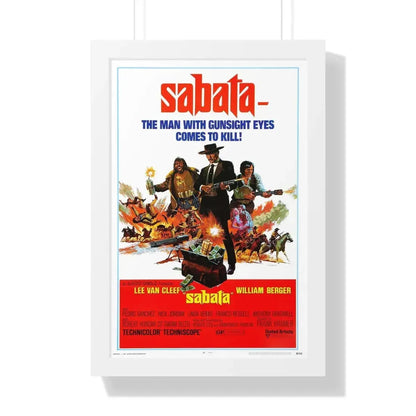 SABATA 1969 - Framed Movie Poster - The Sticker Space
