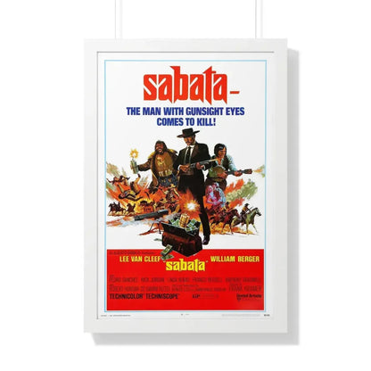 SABATA 1969 - Framed Movie Poster - The Sticker Space