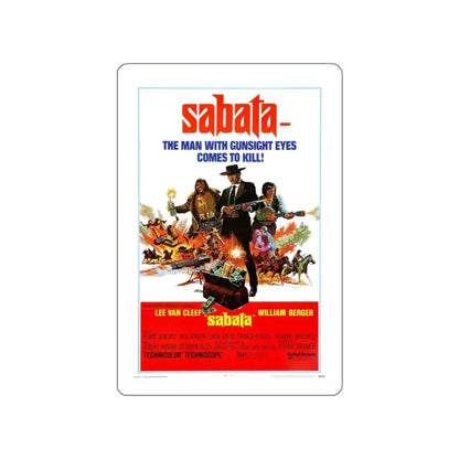SABATA 1969 Movie Poster STICKER Vinyl Die-Cut Decal - The Sticker Space