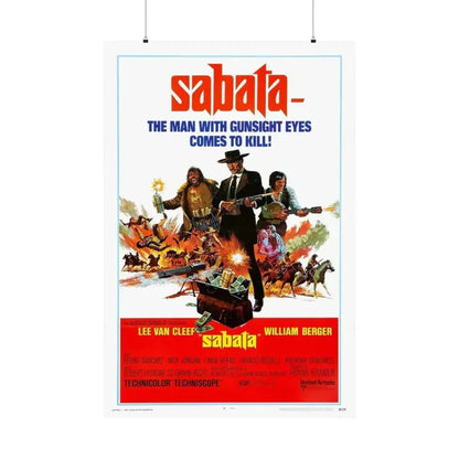SABATA 1969 - Paper Movie Poster 36" x 54" Matte - The Sticker Space