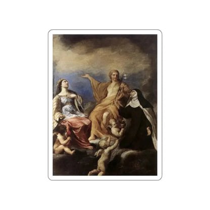 SACCHI, Andrea - The Three Magdalenes (Artwork) STICKER Vinyl Die-Cut Decal White Die-Cut 3 Inch - The Sticker Space