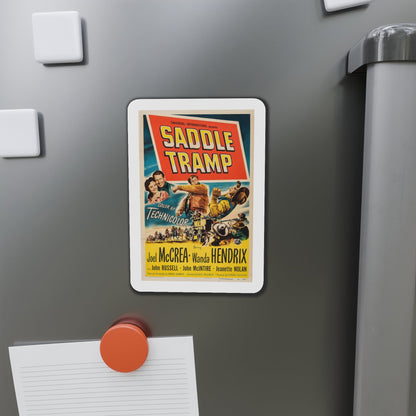 Saddle Tramp 1950 Movie Poster Die-Cut Magnet-The Sticker Space