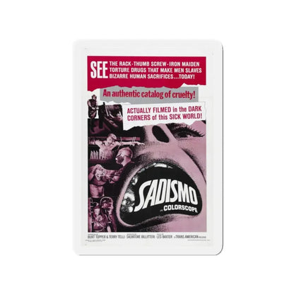 SADISMO 1967 Movie Poster - Refrigerator Magnet - The Sticker Space