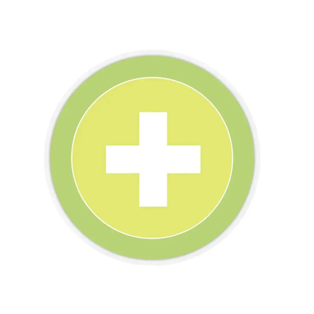 Safety (Boy Scout Merit Badge) STICKER Vinyl Kiss-Cut Decal 4 Inch Transparent - The Sticker Space