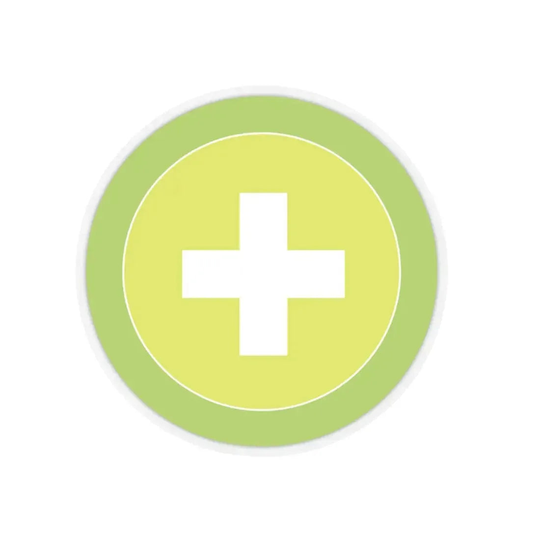 Safety (Boy Scout Merit Badge) STICKER Vinyl Kiss-Cut Decal 6 Inch Transparent - The Sticker Space