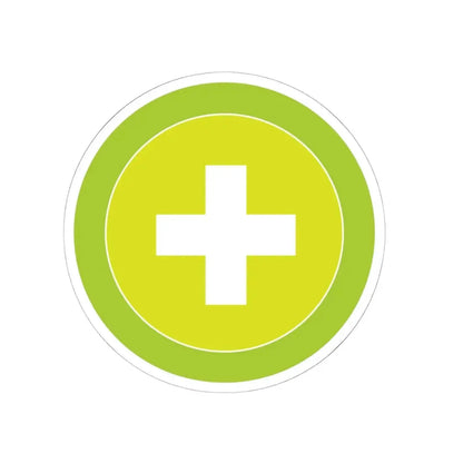 Safety (Boy Scout Merit Badge) STICKER Vinyl Kiss-Cut Decal 6 Inch White - The Sticker Space