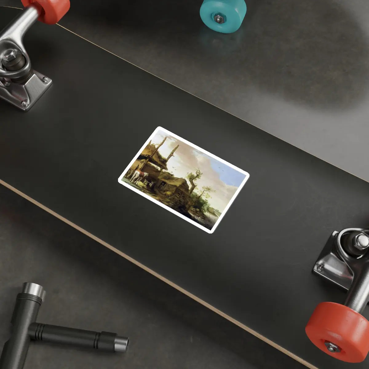 SKU:33069012087648455729 Sticker types:White Shape:Die-Cut Sizes:4" × 4"