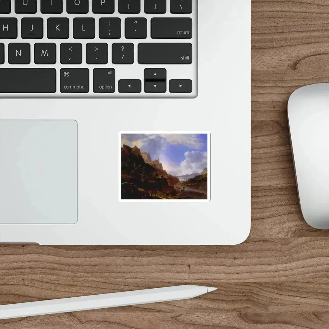 SAFTLEVEN, Herman - Rhineland Fantasy View (Artwork) STICKER Vinyl Die-Cut Decal - The Sticker Space