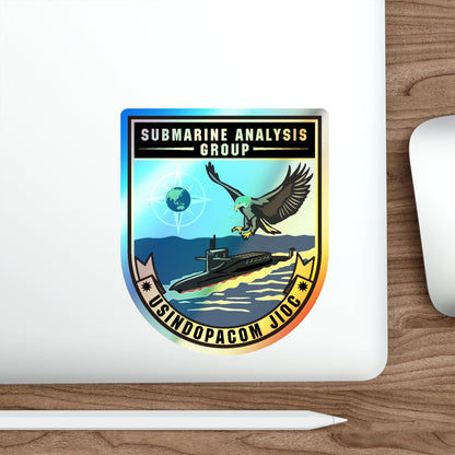 SAG USINDOPACOM JIOC (U.S. Navy) Holographic STICKER Die-Cut Vinyl Decal-The Sticker Space