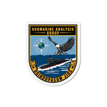 SAG USINDOPACOM JIOC (U.S. Navy) Refrigerator Magnet 4 Inch - The Sticker Space