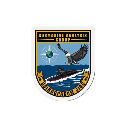 SAG USINDOPACOM JIOC (U.S. Navy) Refrigerator Magnet 6 Inch - The Sticker Space