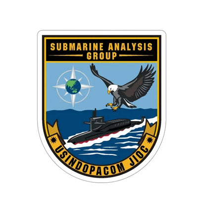 SAG USINDOPACOM JIOC (U.S. Navy) STICKER Vinyl Die-Cut Decal 5 Inch - The Sticker Space