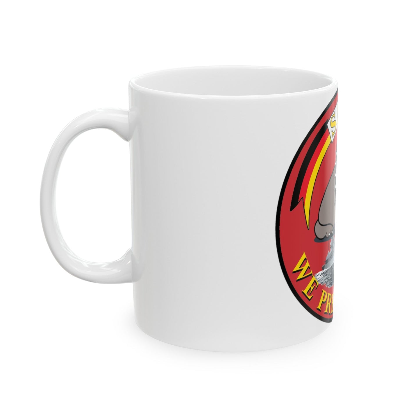 SAGA 400 (USMC) White Coffee Mug-The Sticker Space