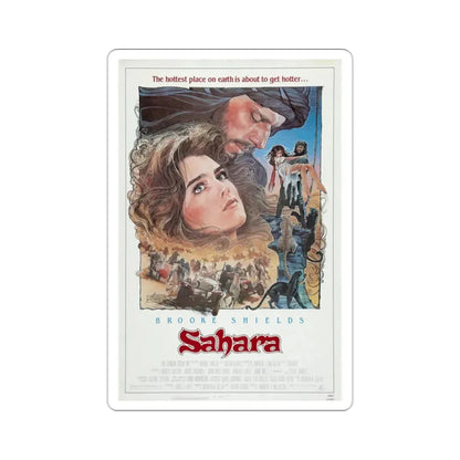 Sahara 1984 Movie Poster STICKER Vinyl Die-Cut Decal - The Sticker Space