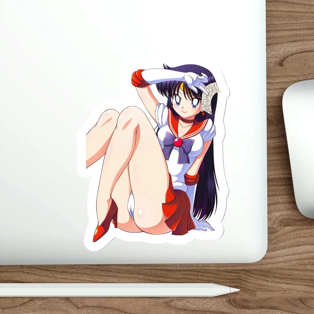 Sailor Moon - Hino Rei Sailor Mars (Anime/Ecchi/Waifu) STICKER Vinyl Die-Cut Decal - The Sticker Space