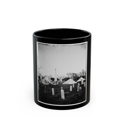 Saint Augustine National Cemetery (U.S. Civil War) Black Coffee Mug-11oz-The Sticker Space