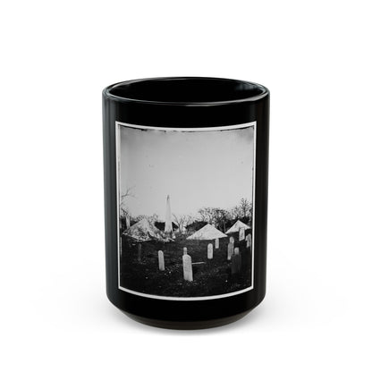 Saint Augustine National Cemetery (U.S. Civil War) Black Coffee Mug-15oz-The Sticker Space