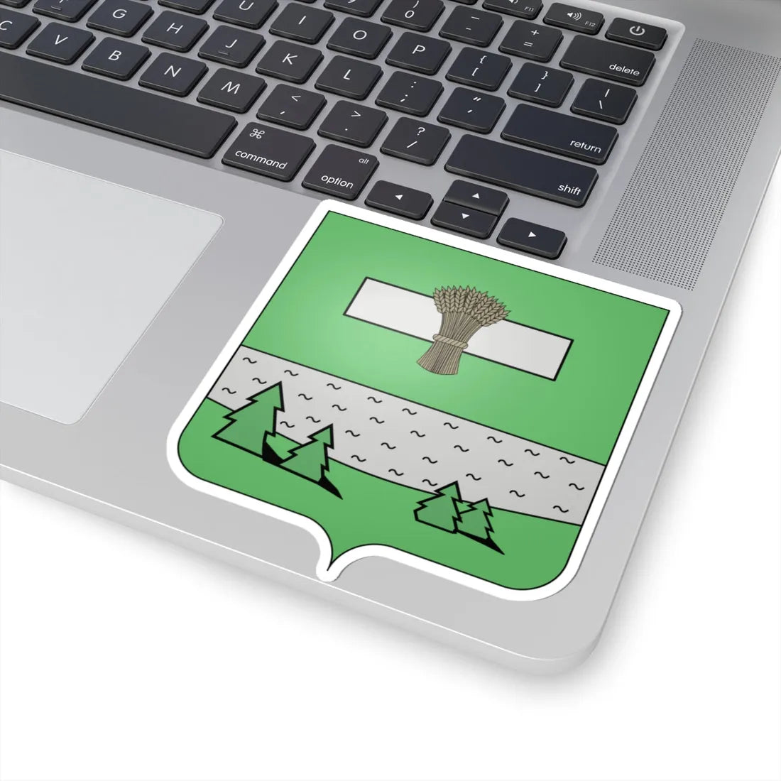 Saint-Gédeon Blason (Canada) (Coat of Arms) STICKER Vinyl Kiss-Cut Decal - The Sticker Space