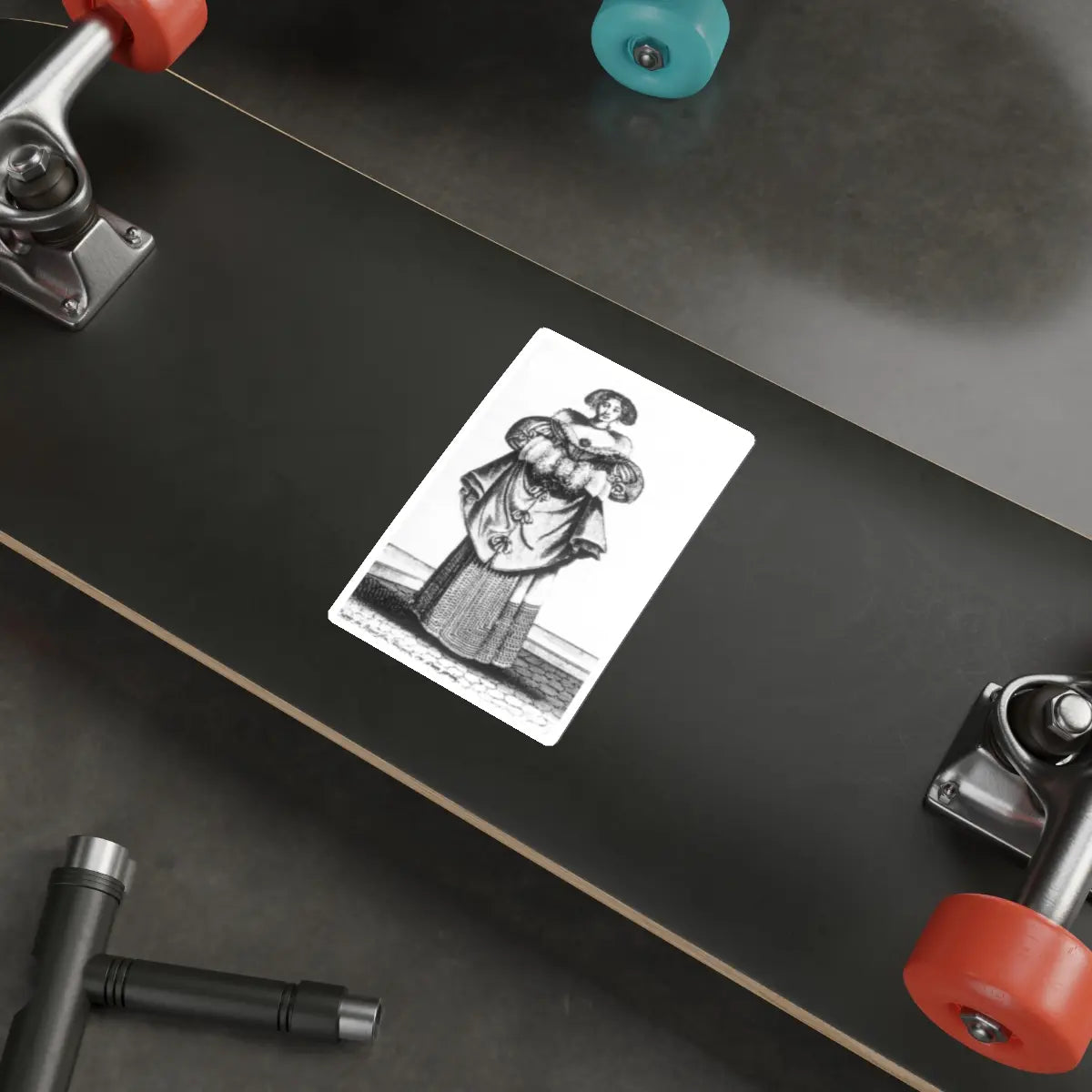 SKU:19161603001601333985 Sticker types:White Shape:Die-Cut Sizes:5" × 5"