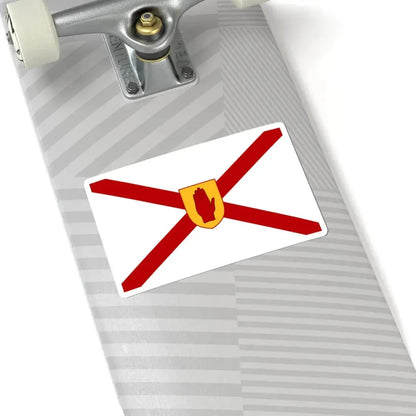 Saint Patricks flag for Northern Ireland golden shield (Ireland) STICKER Vinyl Kiss-Cut Decal - The Sticker Space