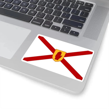 Saint Patricks flag for Northern Ireland golden shield (Ireland) STICKER Vinyl Kiss-Cut Decal - The Sticker Space
