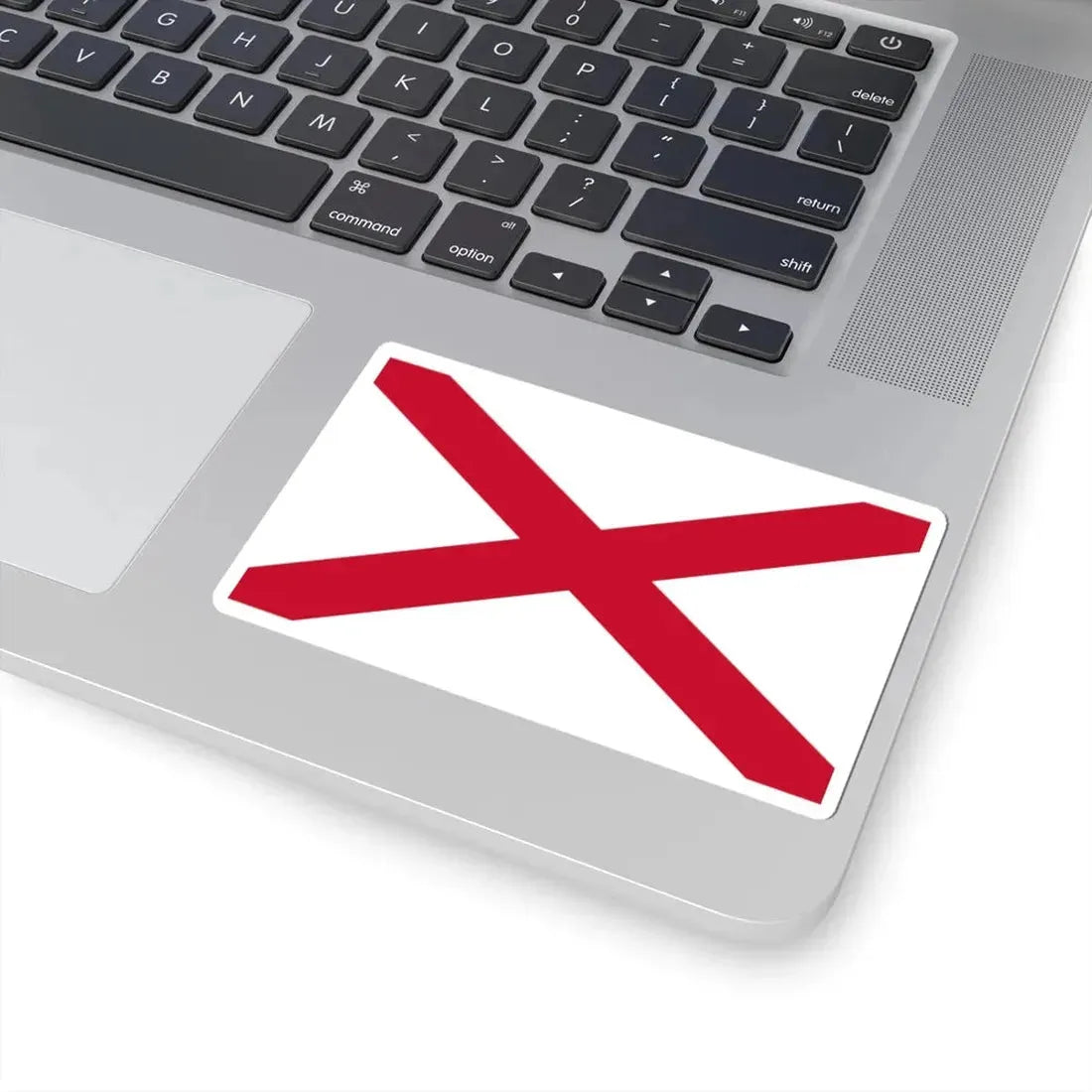 Saint Patricks Saltire (Ireland) STICKER Vinyl Kiss-Cut Decal - The Sticker Space