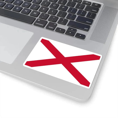 Saint Patricks Saltire (Ireland) STICKER Vinyl Kiss-Cut Decal - The Sticker Space