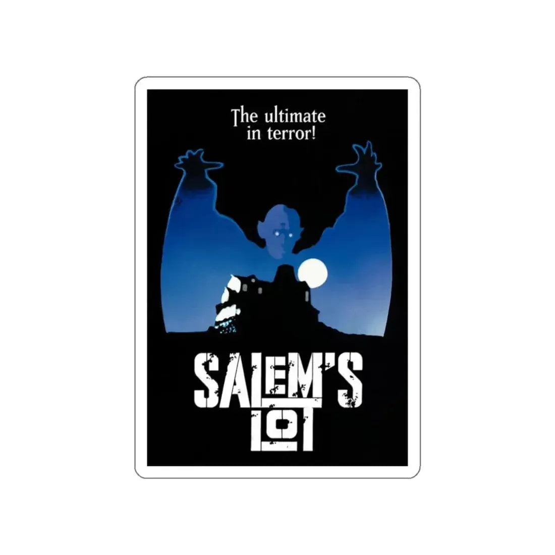 SALEM'S LOT 1979 Movie Poster STICKER Vinyl Die-Cut Decal 3 Inch - The Sticker Space