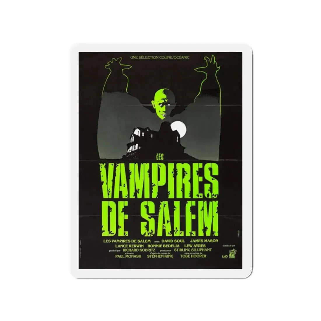 SALEM'S LOT (FRENCH) 1979 Movie Poster - Refrigerator Magnet - The Sticker Space