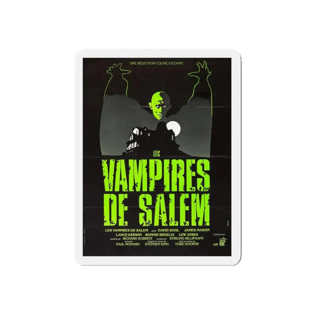 SALEM'S LOT (FRENCH) 1979 Movie Poster - Refrigerator Magnet - The Sticker Space