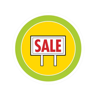 Salesmanship (Boy Scout Merit Badge) STICKER Vinyl Kiss-Cut Decal 2 Inch White - The Sticker Space