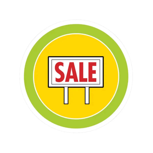 Salesmanship (Boy Scout Merit Badge) STICKER Vinyl Kiss-Cut Decal 2 Inch White - The Sticker Space