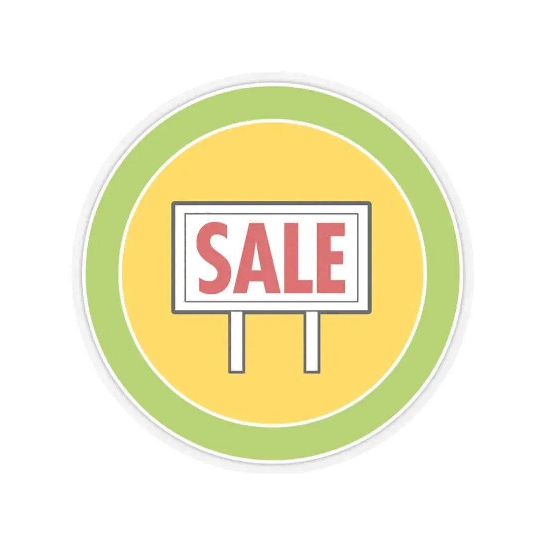 Salesmanship (Boy Scout Merit Badge) STICKER Vinyl Kiss-Cut Decal 3 Inch Transparent - The Sticker Space