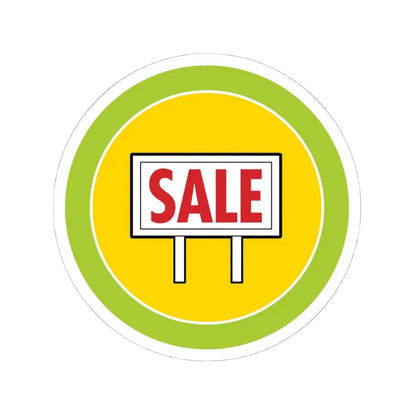 Salesmanship (Boy Scout Merit Badge) STICKER Vinyl Kiss-Cut Decal 4 Inch White - The Sticker Space