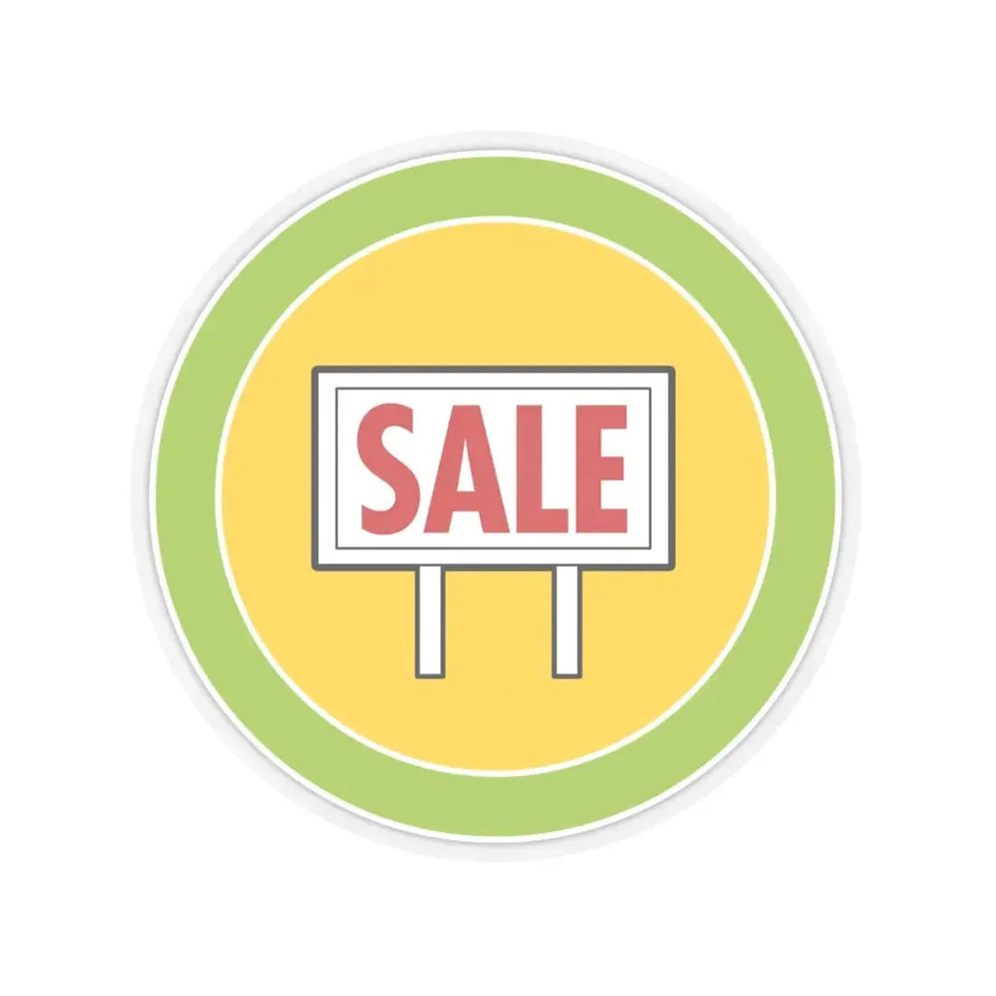 Salesmanship (Boy Scout Merit Badge) STICKER Vinyl Kiss-Cut Decal 6 Inch Transparent - The Sticker Space