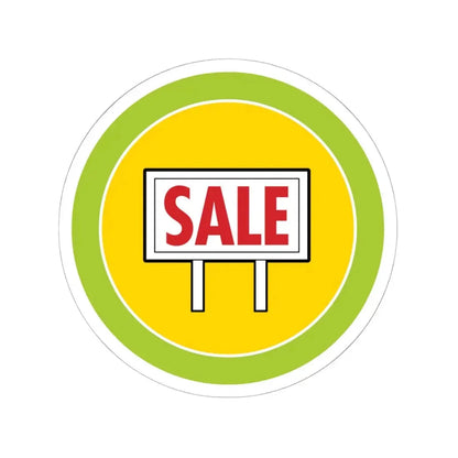 Salesmanship (Boy Scout Merit Badge) STICKER Vinyl Kiss-Cut Decal 6 Inch White - The Sticker Space