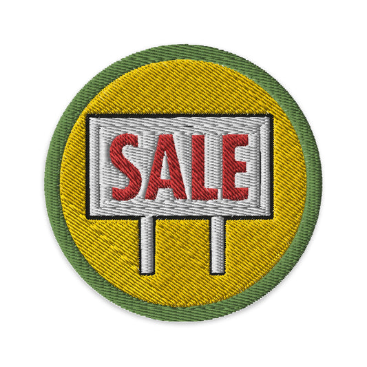 Salesmanship (Boy Scouts Merit Badge) Embroidered Patch-The Sticker Space