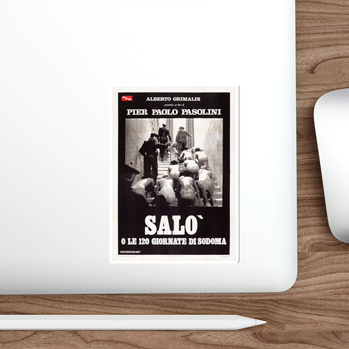 SALO 1975 Movie Poster STICKER Vinyl Die-Cut Decal-The Sticker Space