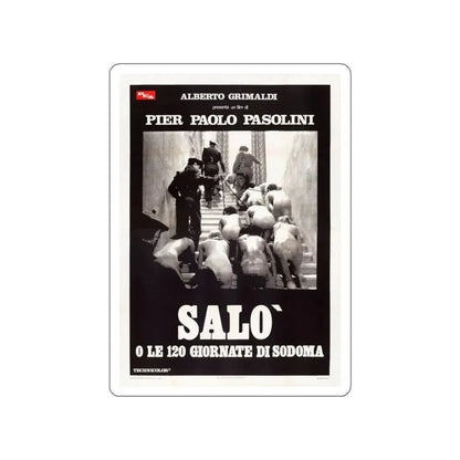 SALO 1975 Movie Poster STICKER Vinyl Die-Cut Decal 6 Inch - The Sticker Space