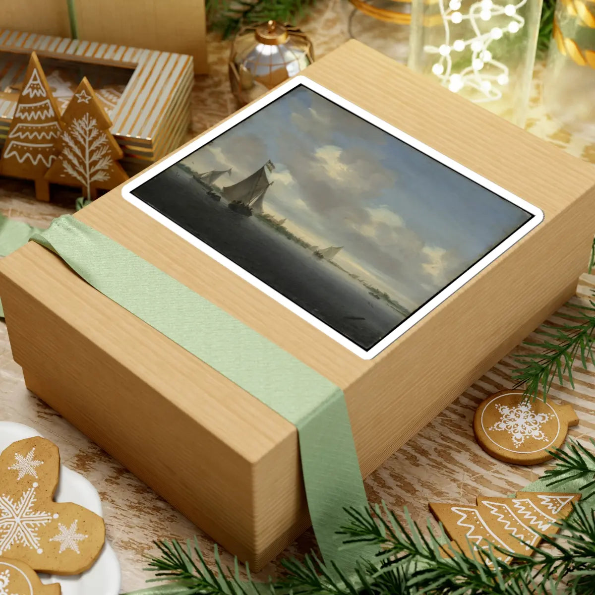 SKU:TSS-STICK-SLMVN-6X6-5 Sizes:6" × 6" Types:White