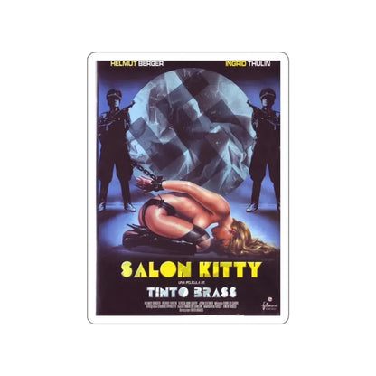SALON KITTY 1976 Movie Poster STICKER Vinyl Die-Cut Decal 3 Inch - The Sticker Space
