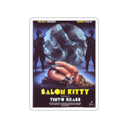 SALON KITTY 1976 Movie Poster STICKER Vinyl Die-Cut Decal - The Sticker Space
