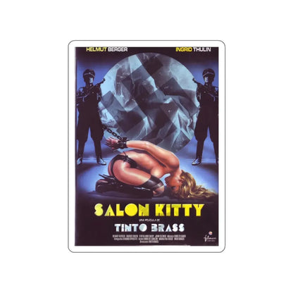 SALON KITTY 1976 Movie Poster STICKER Vinyl Die-Cut Decal - The Sticker Space